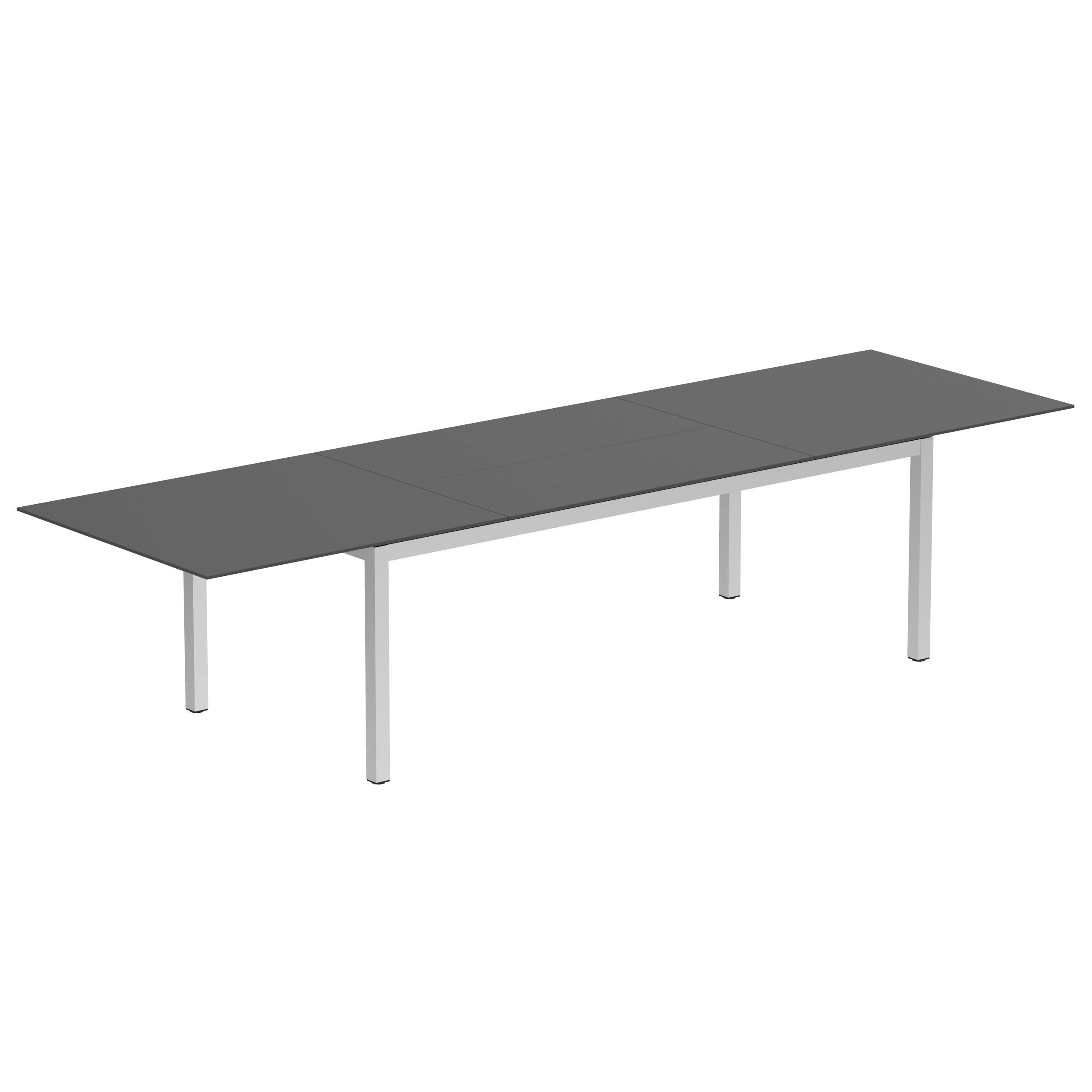 Taboela Extendable Table 100x220/340cm Ep + Ceramic Top Black