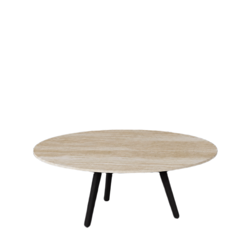 Manutti Torsa Coffee Table Round Ø100 × 35h cm