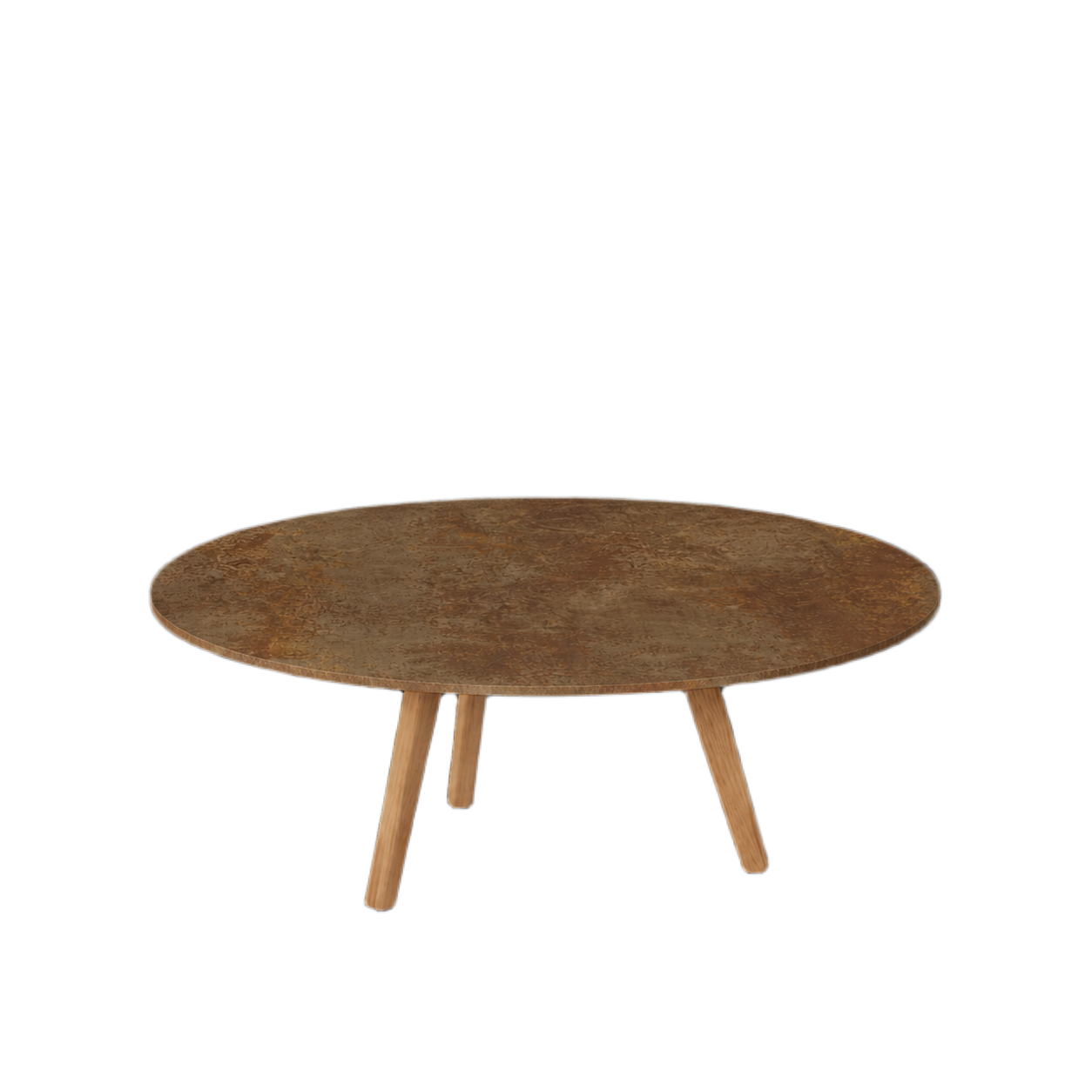 Manutti Torsa Coffee Table Round Ø100 × 35h cm