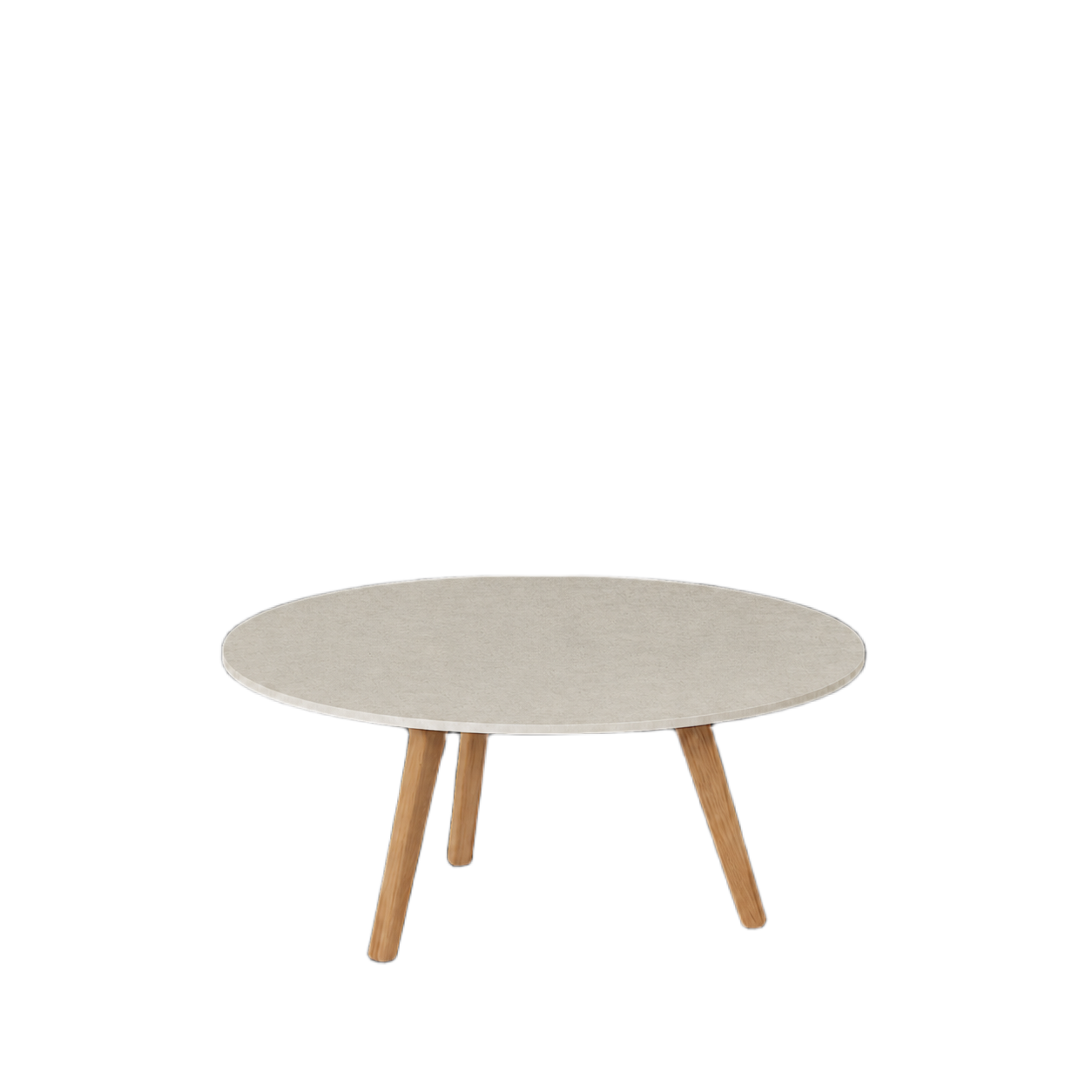 Manutti Torsa Coffee Table Round Ø80 × 35h cm