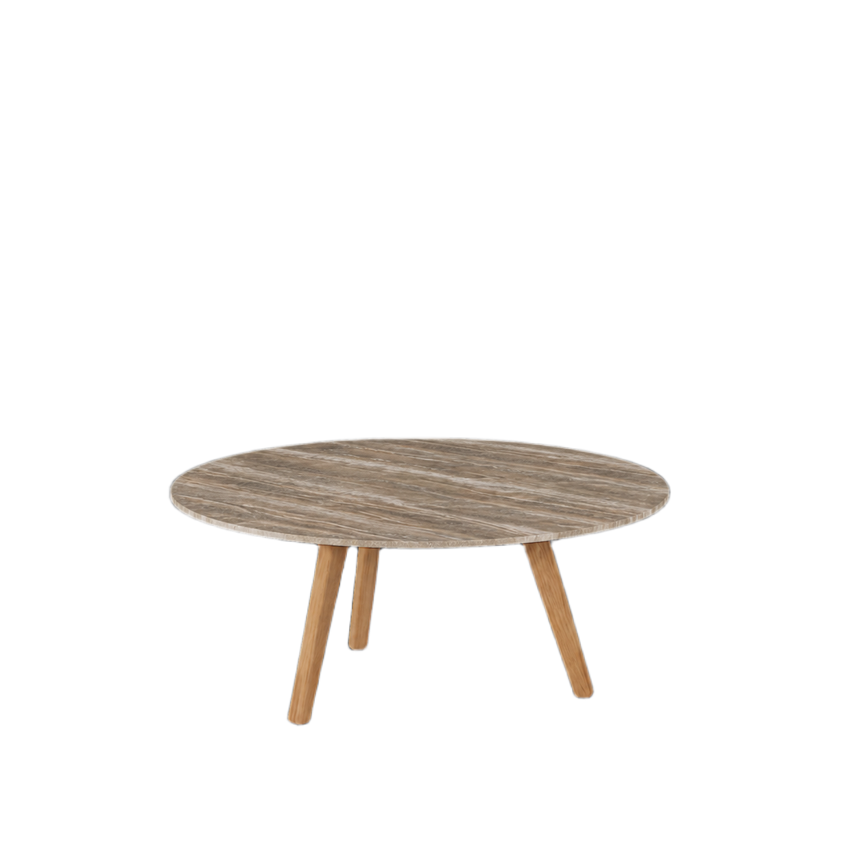 Manutti Torsa Coffee Table Round Ø80 × 35h cm