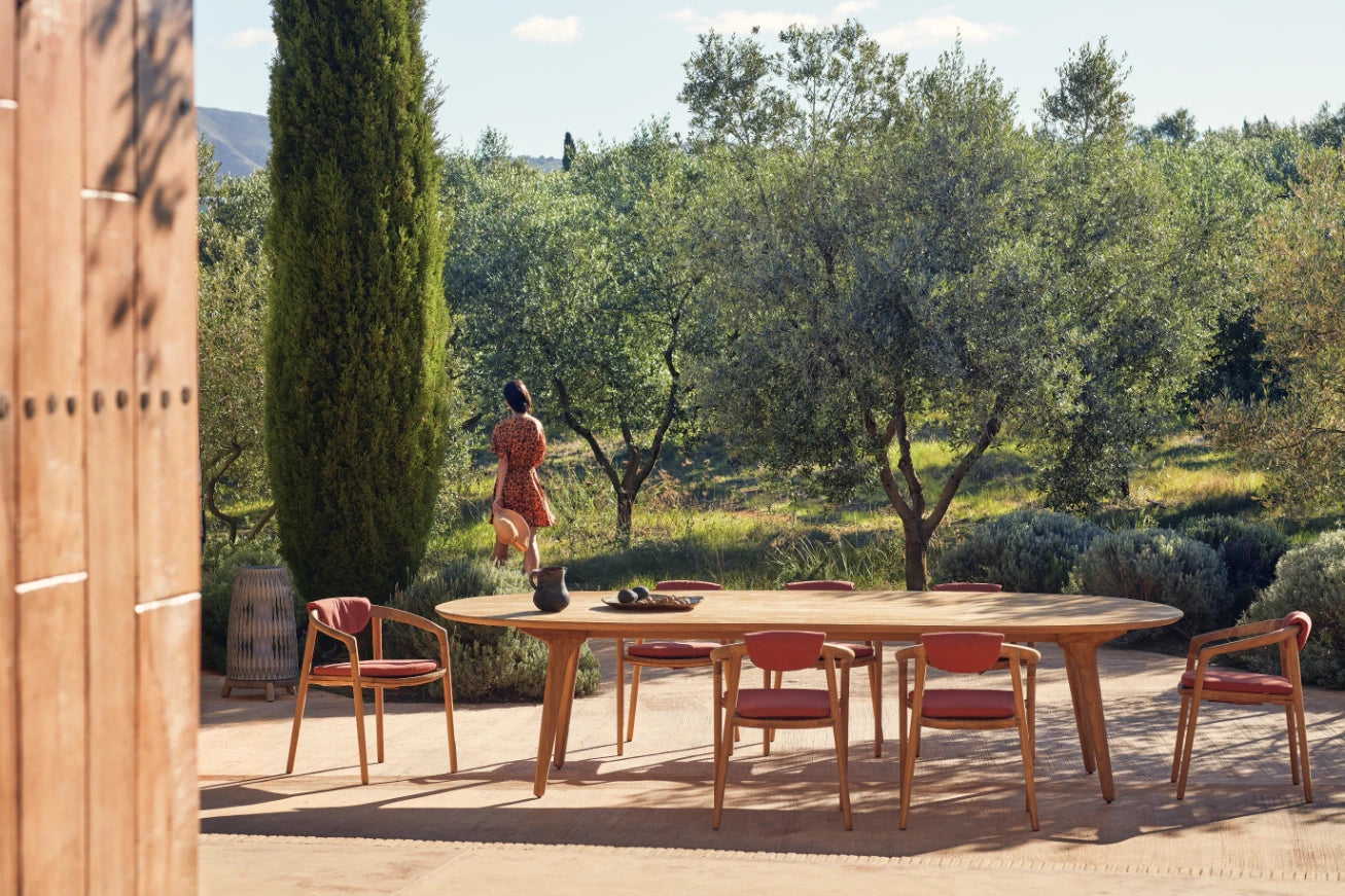 Manutti Torsa Organic Dining Table 310 × 135 cm
