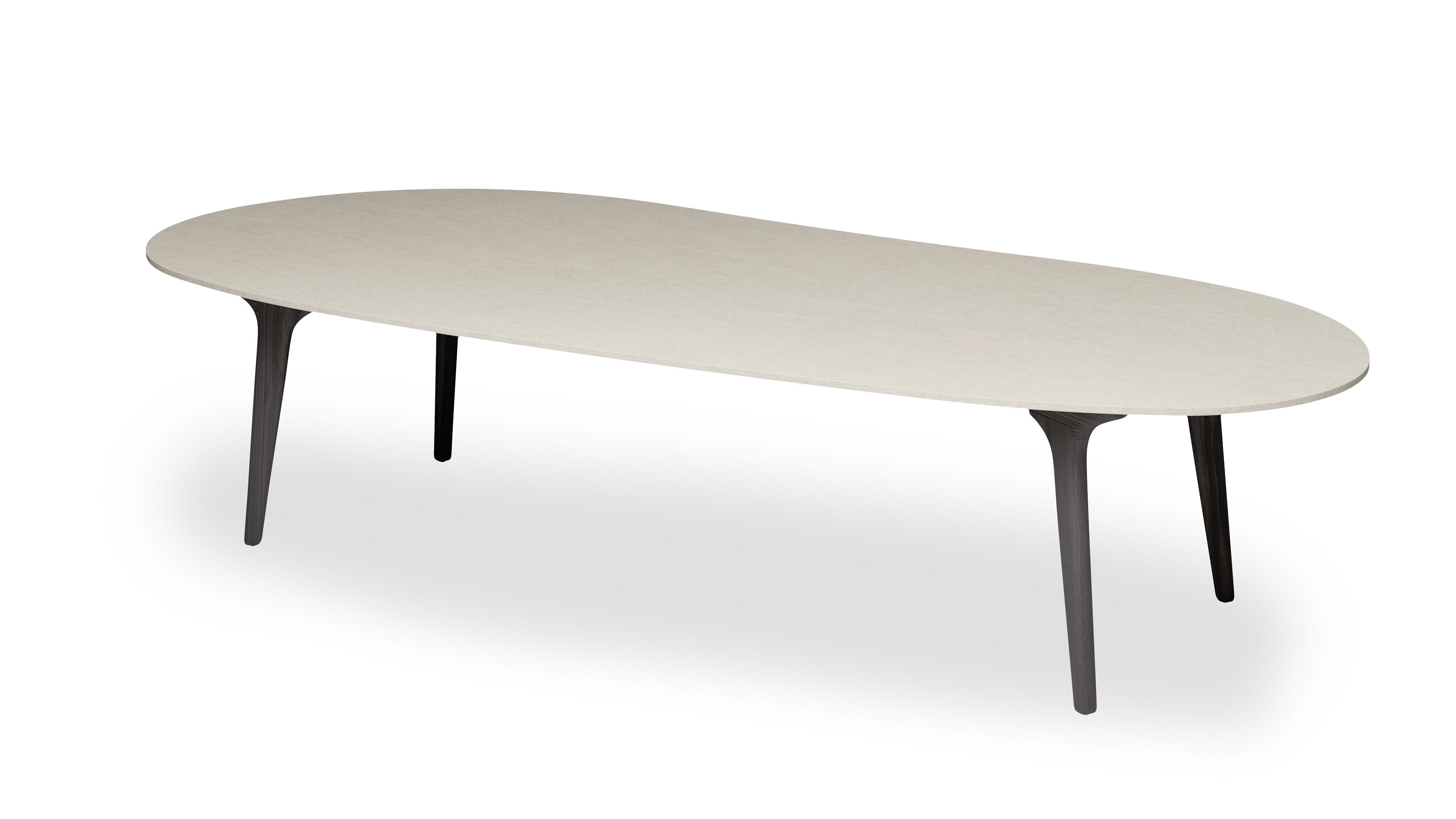 Manutti Torsa Organic Dining Table 310 × 135 cm