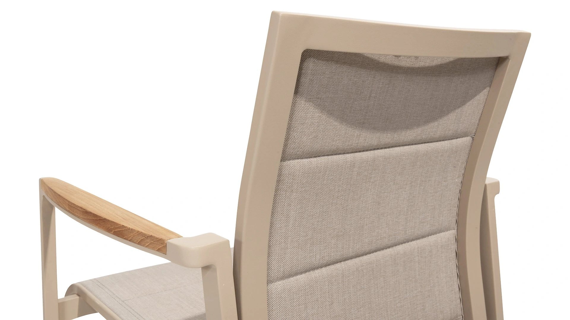 4 Seasons Outdoor Cortina stacking chair latte