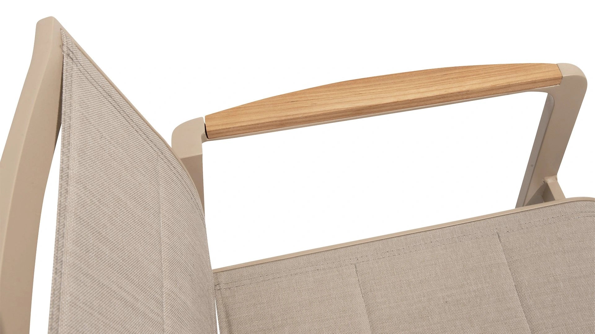 4 Seasons Outdoor Cortina stacking chair latte