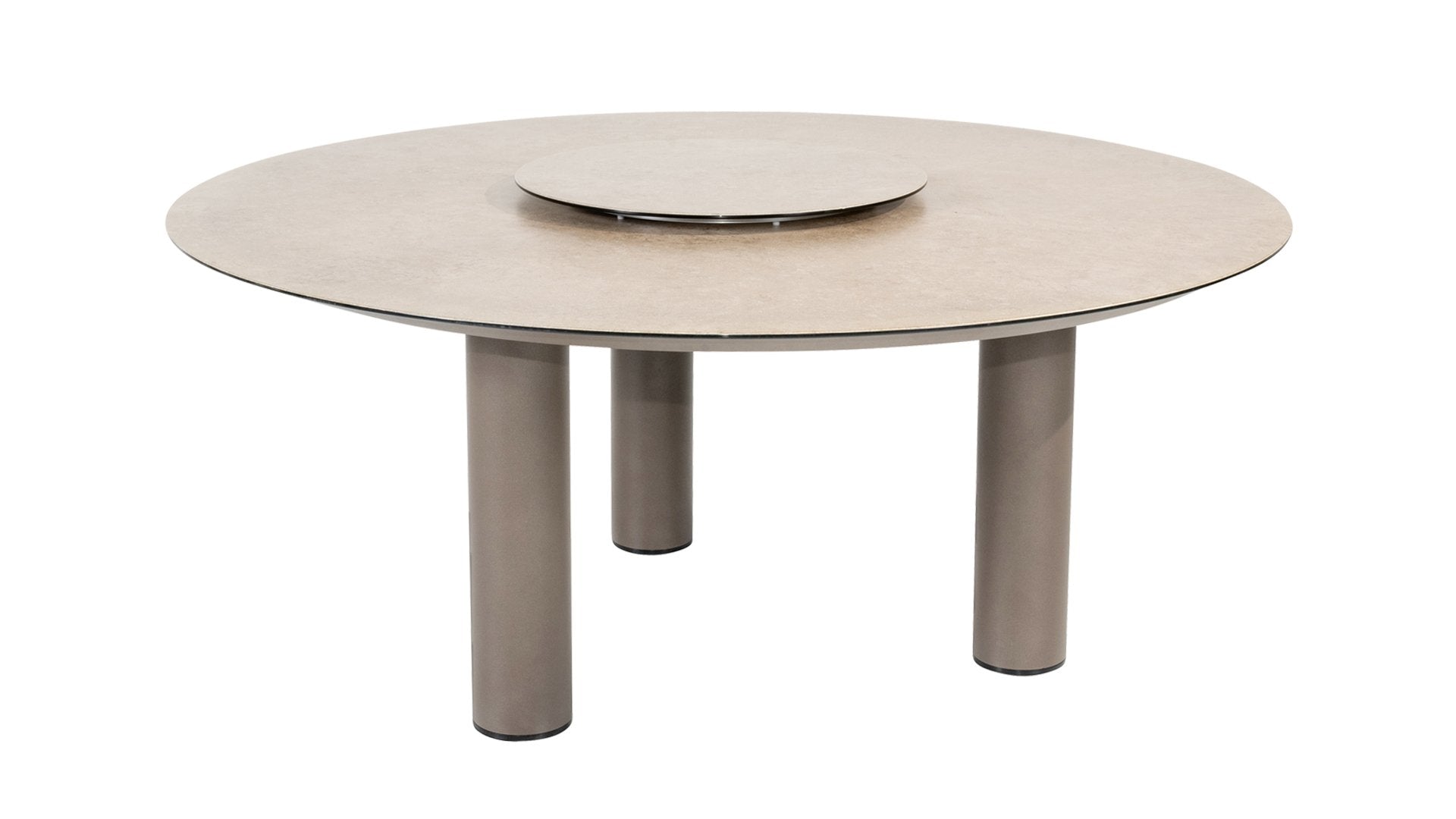 4 Seasons Outdoor Eva 6 Seat with Donato 160cm Round Ceramic Dining Table