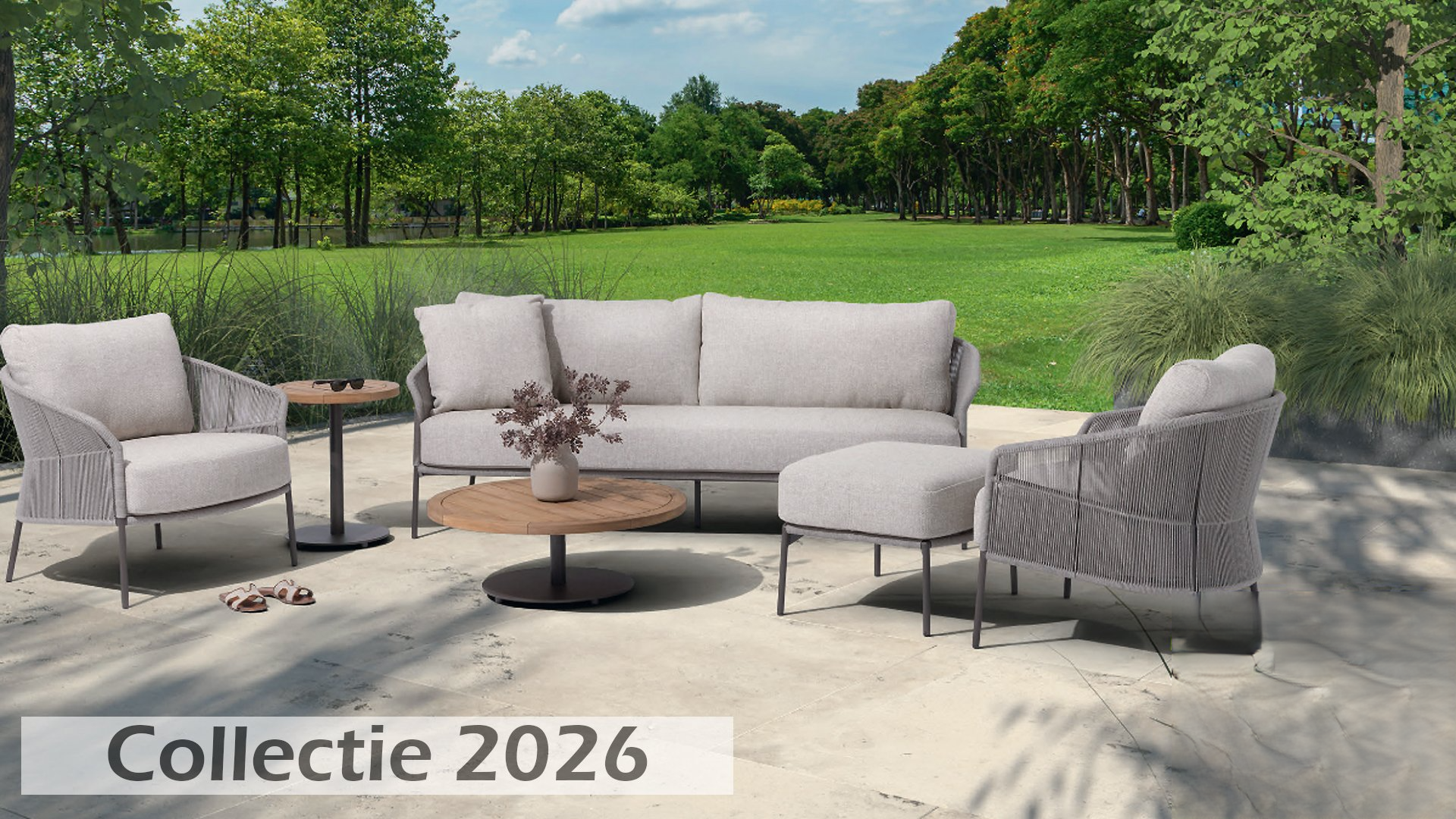 4 Seasons Outdoor Florence 3 Seater Bench Sofa