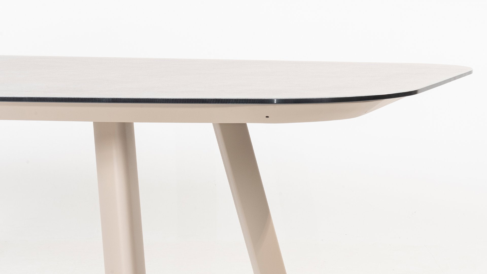 4 Seasons Outdoor Eva 6 Seat with Manolo 240cm Barrel Ceramic Dining Table