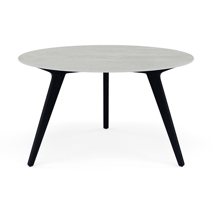 Manutti Torsa  Round Dining Table With 125 cm Width and 73 cm Height