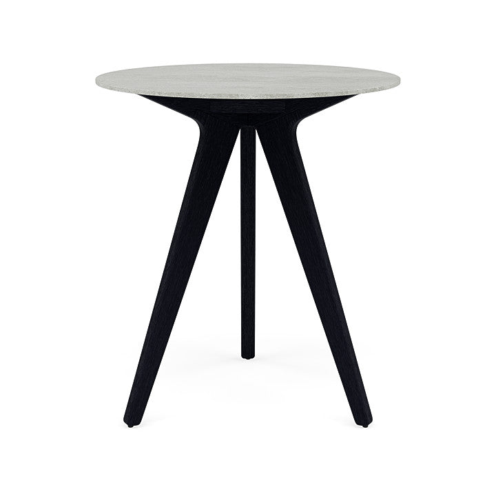 Manutti Torsa Counter Height Round Dining Table With 80 cm Width and 91 cm Height