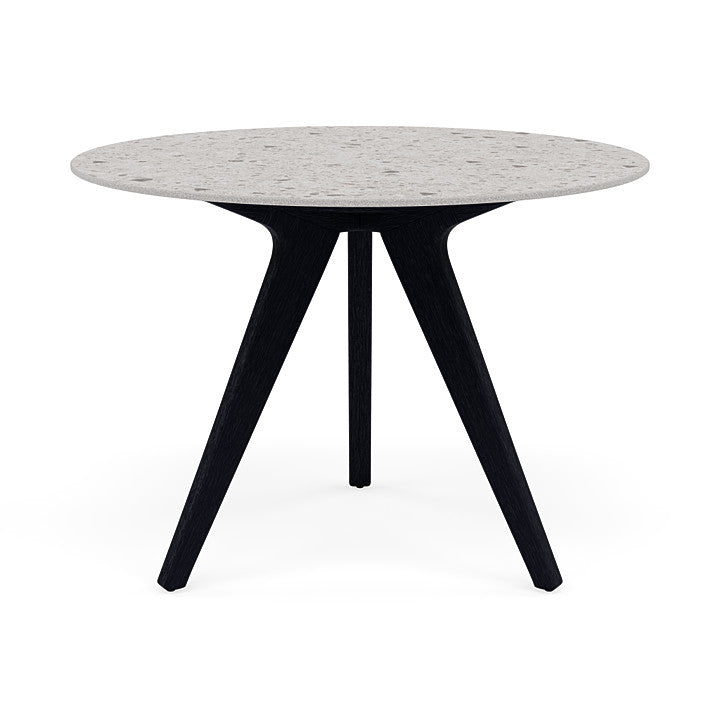 Manutti Torsa Round Dining Table With 100 cm Width and 73 cm Height