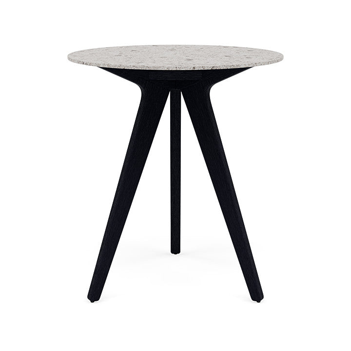 Manutti Torsa Counter Height Round Dining Table With 80 cm Width and 91 cm Height