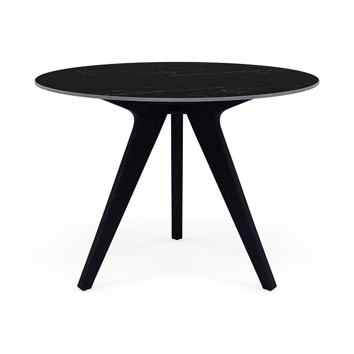 Manutti Torsa Round Dining Table With 100 cm Width and 73 cm Height