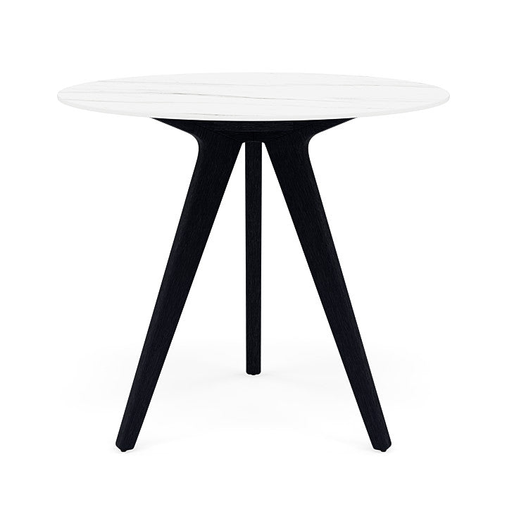 Manutti Torsa Counter Height Round Dining Table With 100 cm Width and 91 cm Height