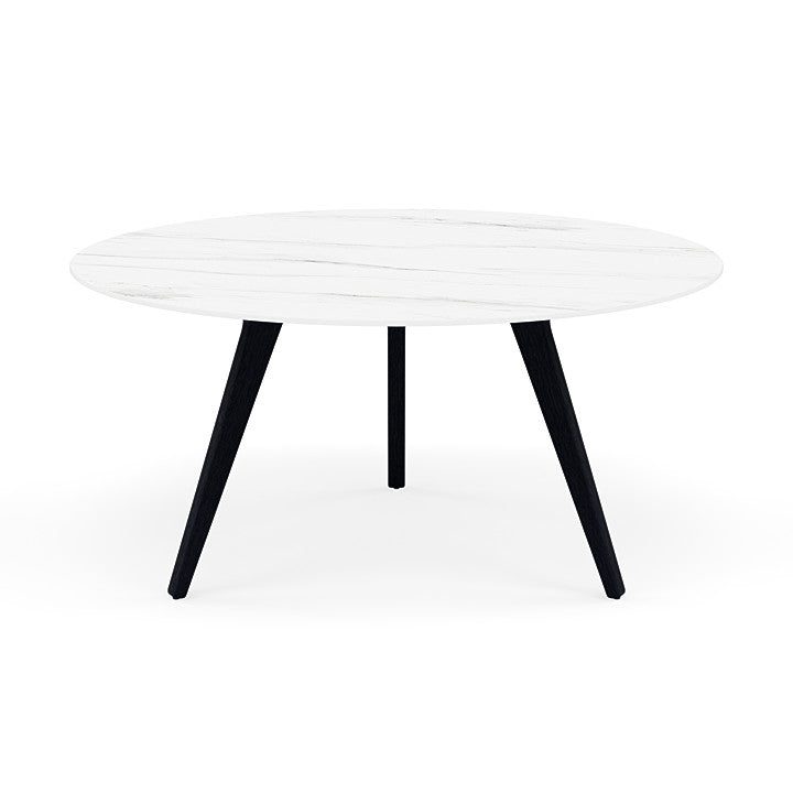 Manutti Torsa Round Dining Table With 148 cm Width and 73 cm Height