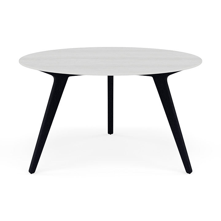 Manutti Torsa  Round Dining Table With 125 cm Width and 73 cm Height