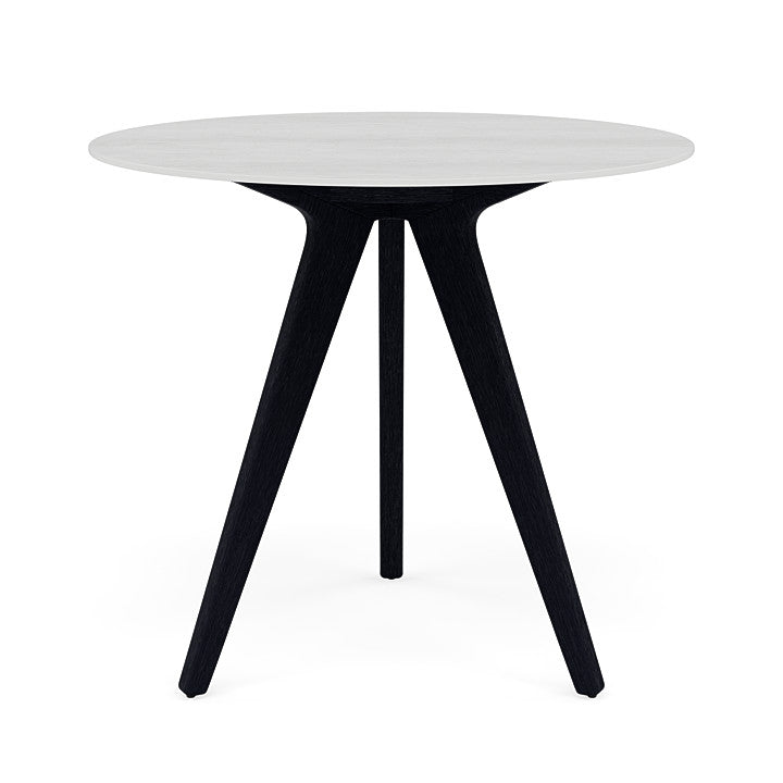 Manutti Torsa Counter Height Round Dining Table With 100 cm Width and 91 cm Height