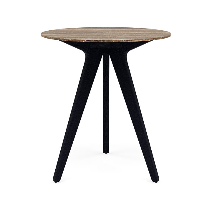 Manutti Torsa Counter Height Round Dining Table With 80 cm Width and 91 cm Height