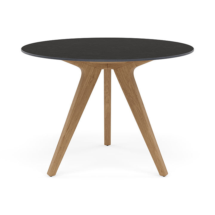 Manutti Torsa Round Dining Table With 100 cm Width and 73 cm Height