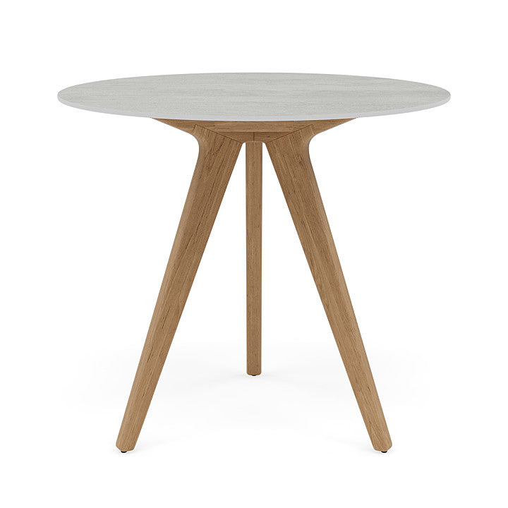 Manutti Torsa Counter Height Round Dining Table With 100 cm Width and 91 cm Height