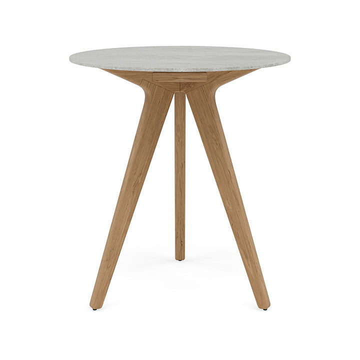 Manutti Torsa Counter Height Round Dining Table With 80 cm Width and 91 cm Height