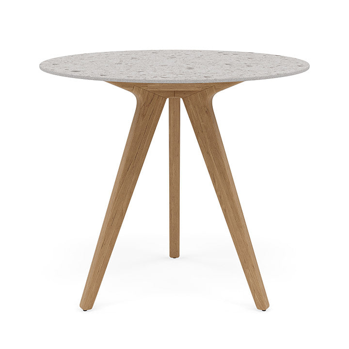 Manutti Torsa Counter Height Round Dining Table With 100 cm Width and 91 cm Height