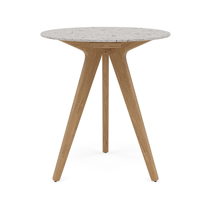 Manutti Torsa Counter Height Round Dining Table With 80 cm Width and 91 cm Height