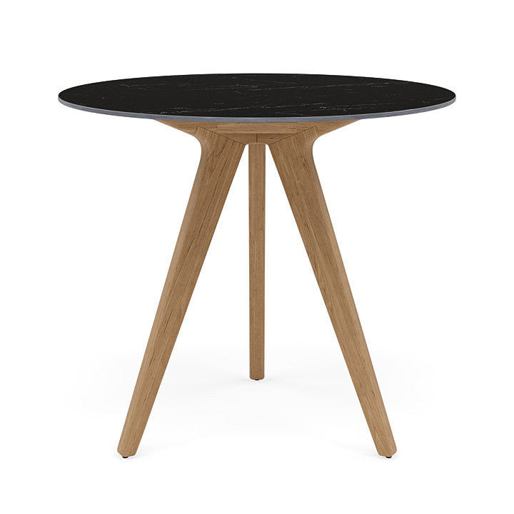 Manutti Torsa Counter Height Round Dining Table With 100 cm Width and 91 cm Height