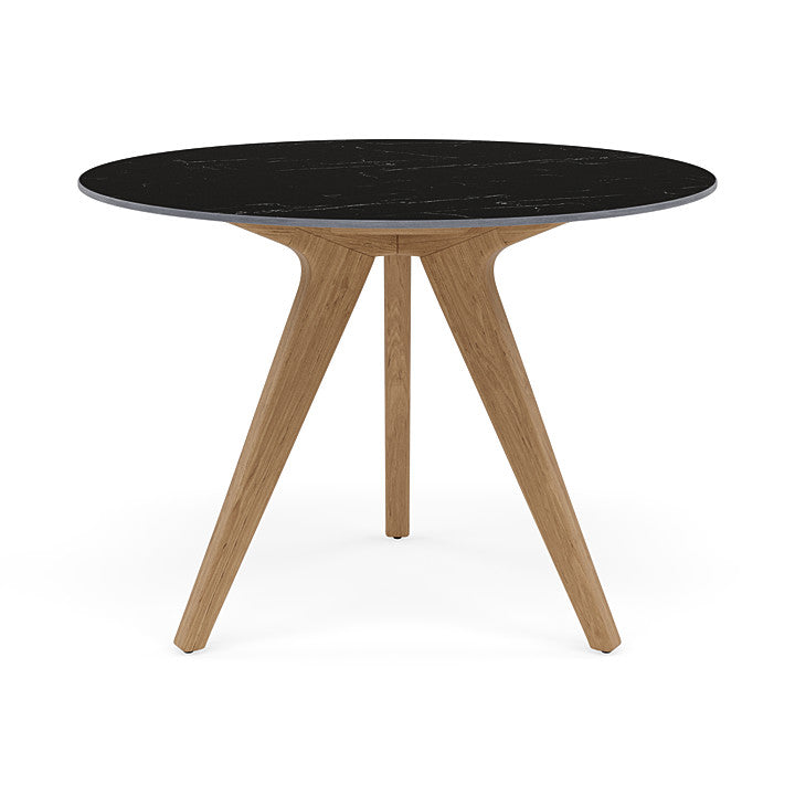 Manutti Torsa Round Dining Table With 100 cm Width and 73 cm Height