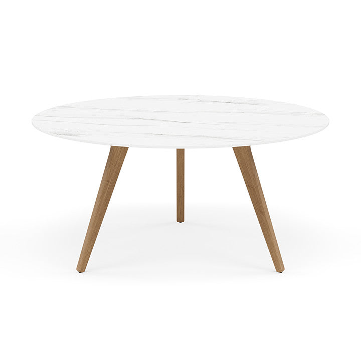 Manutti Torsa Round Dining Table With 148 cm Width and 73 cm Height