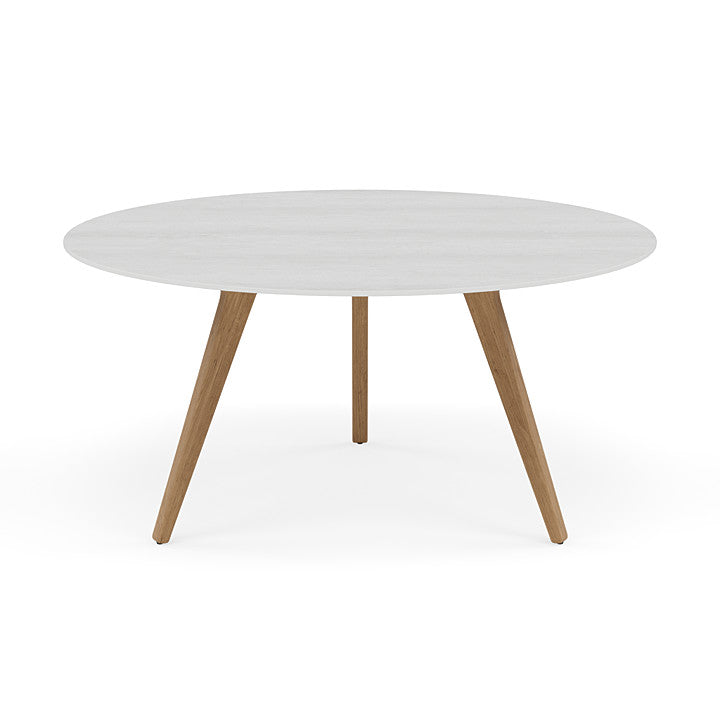 Manutti Torsa Round Dining Table With 148 cm Width and 73 cm Height