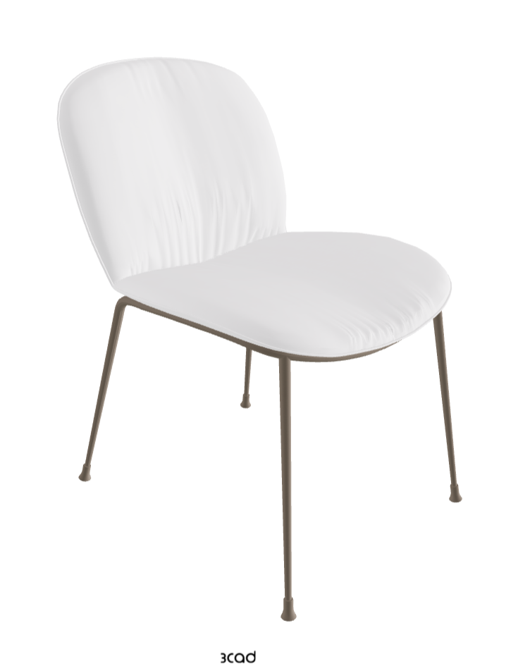 Tina Dining Chair_Titanium Embossed_Fabric_B920