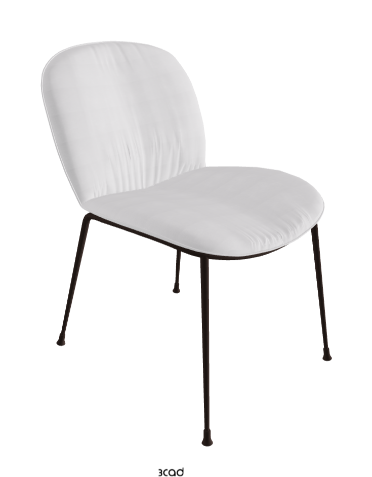 Tina Dining Chair_Bronze Embossed_Fabric_B921
