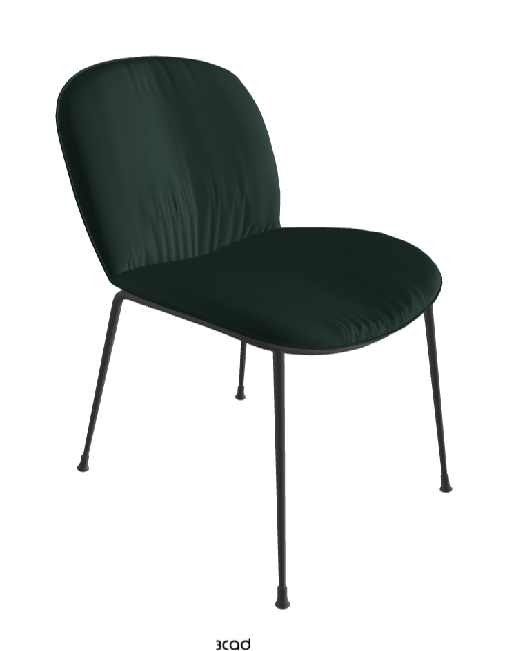 Tina Dining Chair_Graphite Embossed_Soft Leather_Sherwood