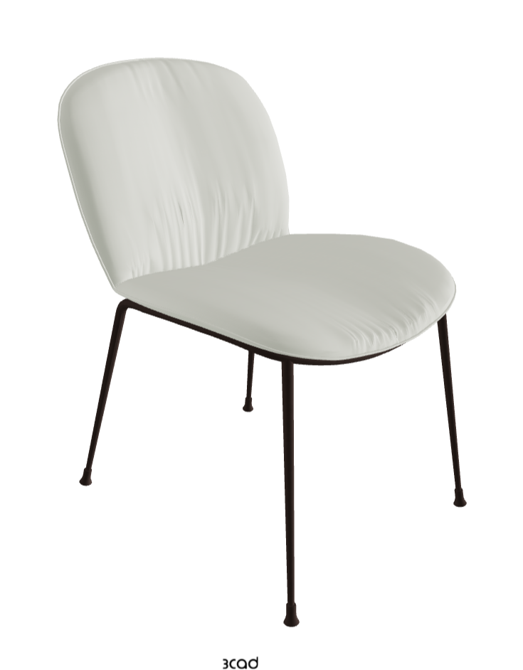 Tina Dining Chair_Bronze Embossed_Soft Leather_Artico