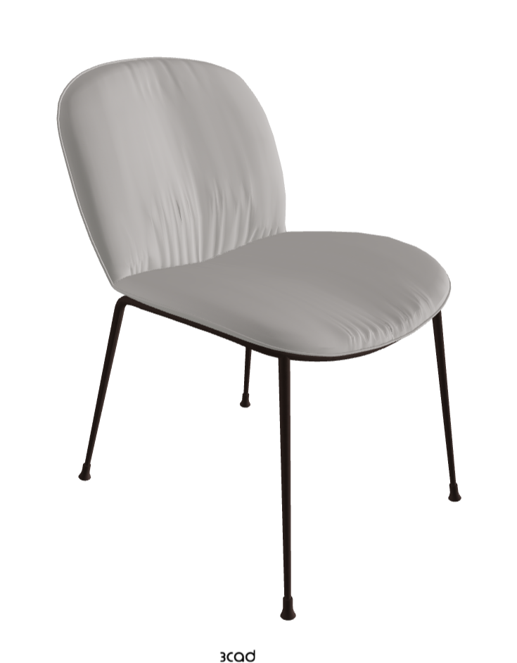 Tina Dining Chair_Bronze Embossed_Soft Leather_Nardo