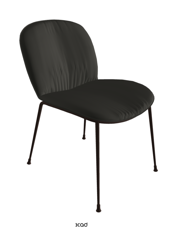 Tina Dining Chair_Bronze Embossed_Synthetic Leather_London