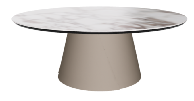 Cattelan Italia ALBERT Keramik Coffee Table Ø100x38h