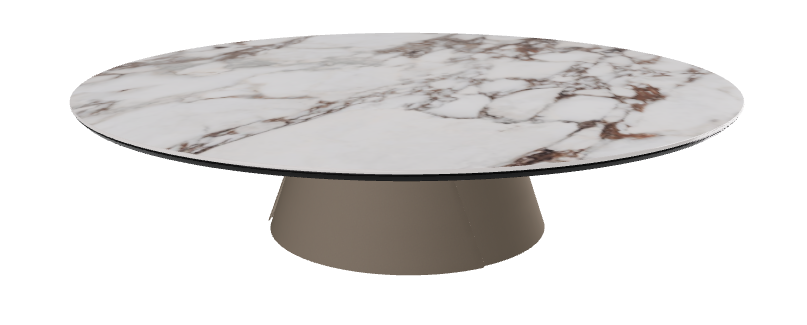 Cattelan Italia ALBERT Keramik Coffee Table Ø118x28h