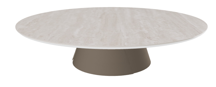 Cattelan Italia ALBERT Keramik Coffee Table Ø118x28h
