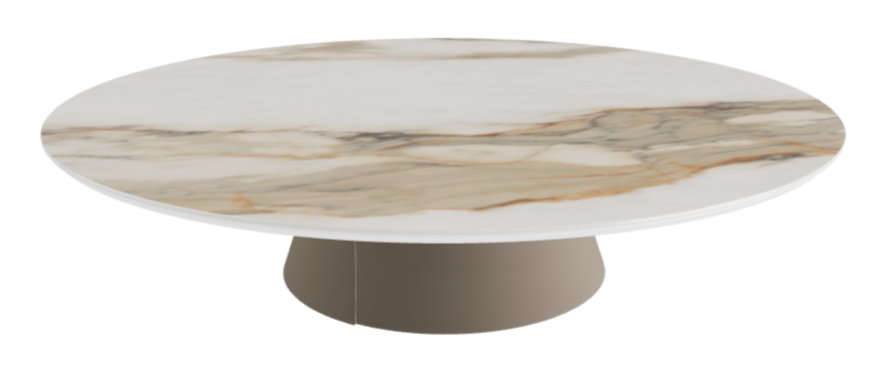 Cattelan Italia ALBERT Keramik Coffee Table Ø118x28h