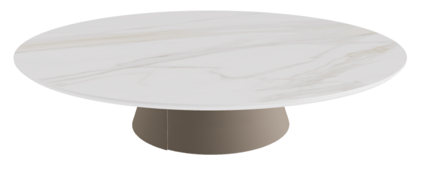 Cattelan Italia ALBERT Keramik Coffee Table Ø118x28h