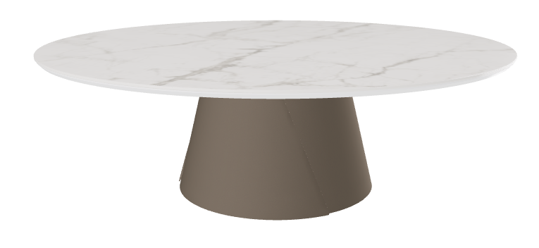 Cattelan Italia ALBERT Keramik Coffee Table Ø118x38h