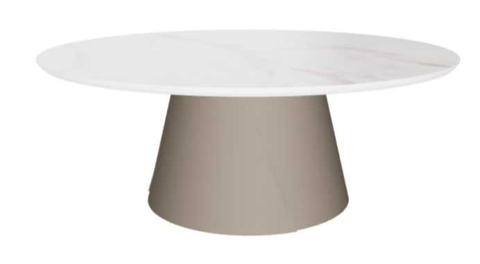 Cattelan Italia ALBERT Keramik Coffee Table Ø100x38h