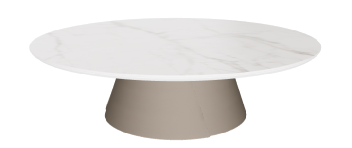 Cattelan Italia ALBERT Keramik Coffee Table Ø100x28h