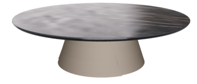 Cattelan Italia ALBERT Keramik Coffee Table Ø100x28h