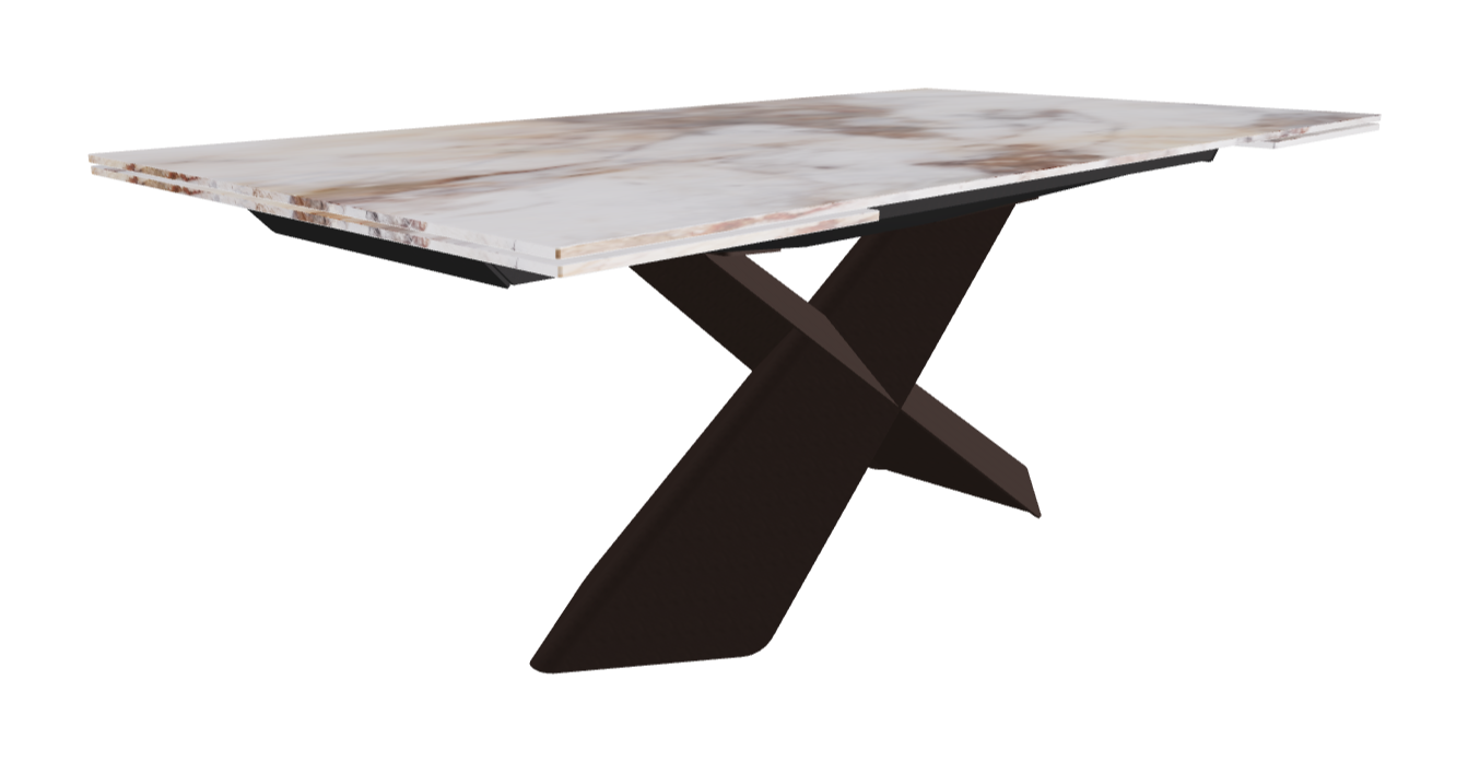 200-294×106×74h_CrystalArt Cotopaxi Marble_Bronze Embossed_Closed