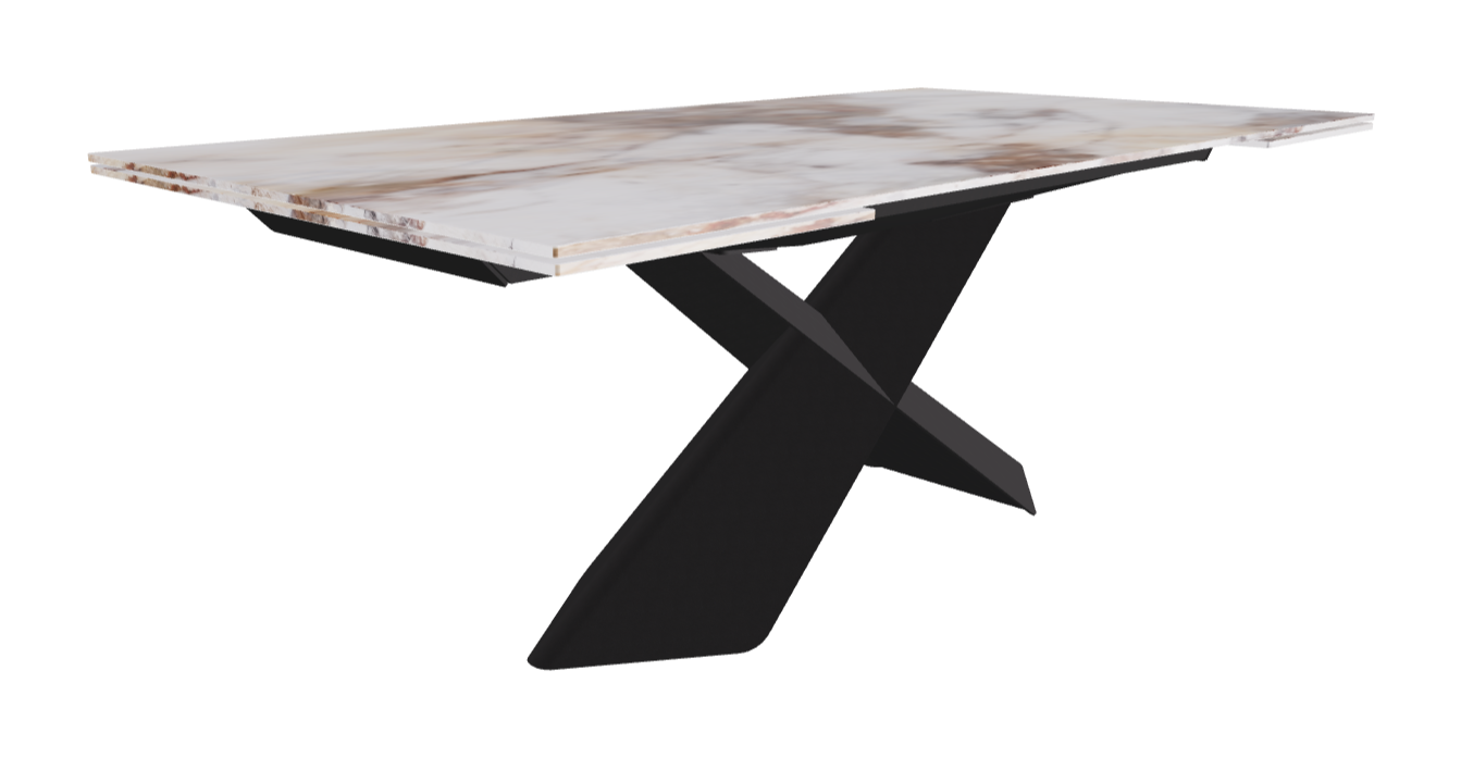 200-294×106×74h_CrystalArt Cotopaxi Marble_Black Embossed_Closed