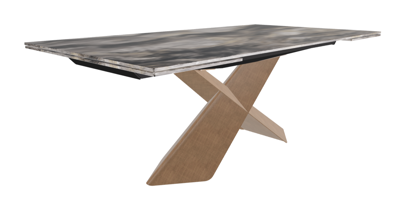 200-294×106×74h_CrystalArt Orobico Marble_Brushed Bronze_Closed