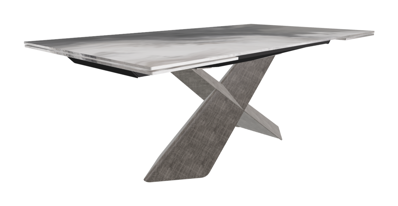 200-294×106×74h_CrystalArt CY01_Brushed Grey_Closed